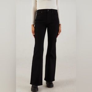 Slvrlake Reese bootcut black jeans